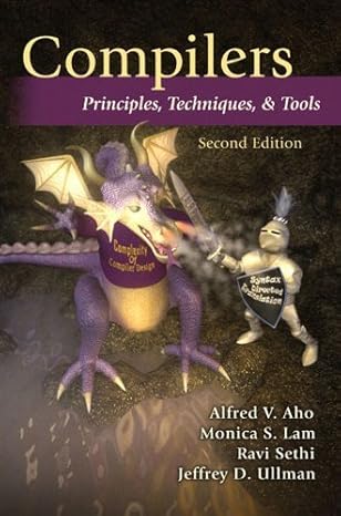 Compilers: Principles, Techniques, and Tools cover