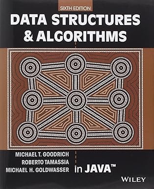 Data Structures and Algorithms in Java cover
