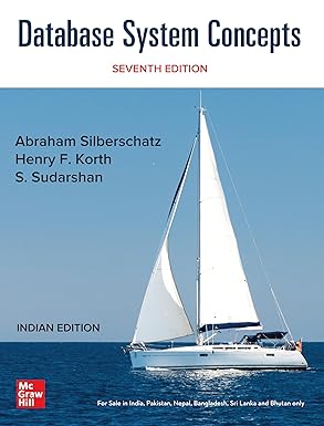 Database System Concepts cover