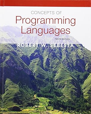 Concepts of Programming Languages cover